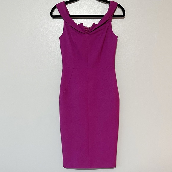 Karen Millen Forever Off The Shoulder Pencil Dress Size